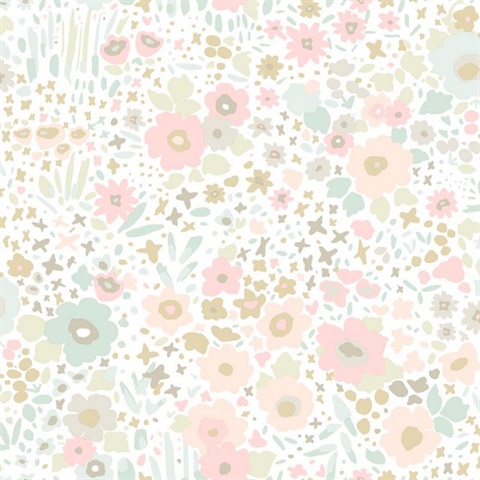 DwellStudio Posey Sidewall Premium Peel & Stick Wallpaper