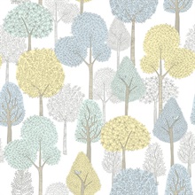 DwellStudio Treetops Premium Peel & Stick Wallpaper