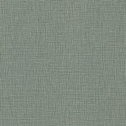 Eagen Grey Linen Weave Wallpaper