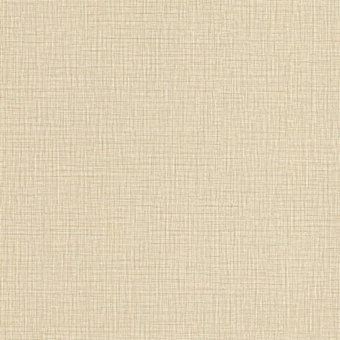 Eagen Neutral Linen Weave Wallpaper