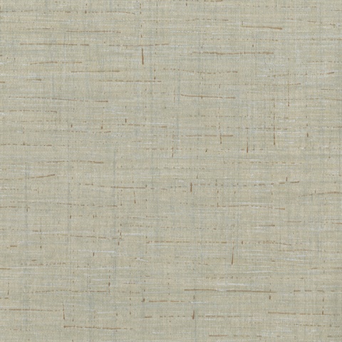 Eanes Grey Fabric Weave Texture Wallpaper