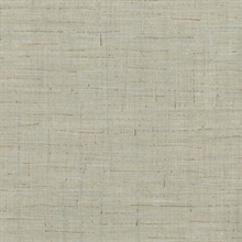 Eanes Grey Fabric Weave Texture Wallpaper