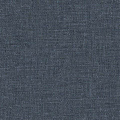 Easy Linen 54 Admiral Blue Commercial Wallpaper