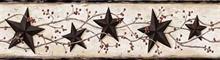 Ebony Heritage Tin Star Border