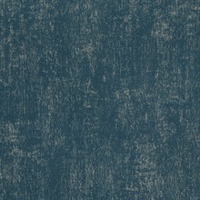 Edmore Dark Blue Faux Suede Wallpaper