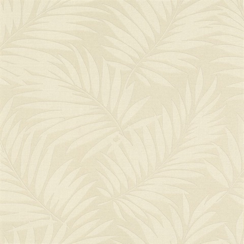 Edomina Beige Palm Wallpaper