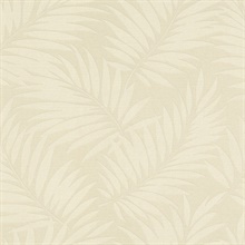 Edomina Beige Palm Wallpaper