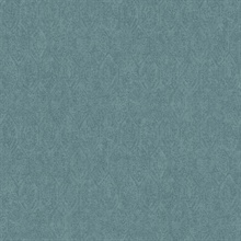 Edsel Blue Faded Moasic Tiles Wallpaper