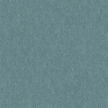 Edsel Blue Faded Moasic Tiles Wallpaper