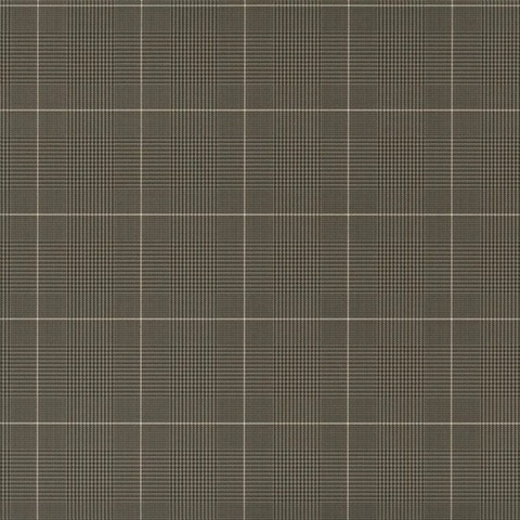 Egarton Plaid Gunmetal Black Houndstooth Ralph Lauren Wallpaper