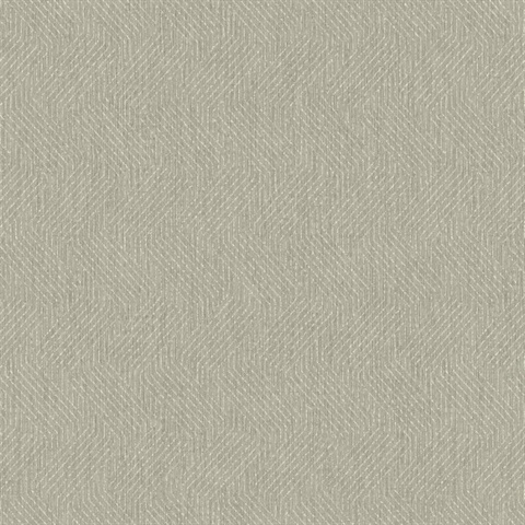 Elbert Grey Vertical Textured Zig Zag Wallpaper
