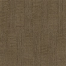 Eldorado Brown Geometric Woven Fabric Wallpaper