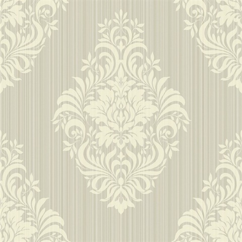 Elegant Leaf Damask