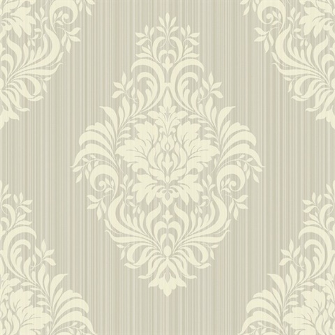 Elegant Leaf Damask