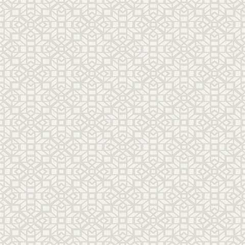 Element Neutral Mosaic Wallpaper