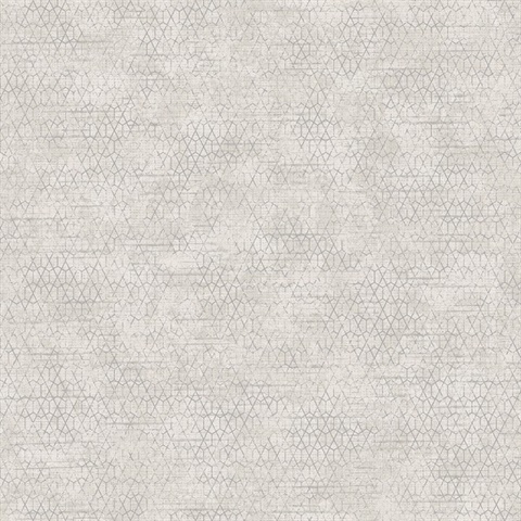 Elias Cream Gridline Faux Wallpaper