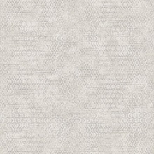 Elias Cream Gridline Faux Wallpaper