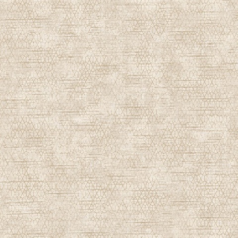 Elias Gold Gridline Faux Wallpaper