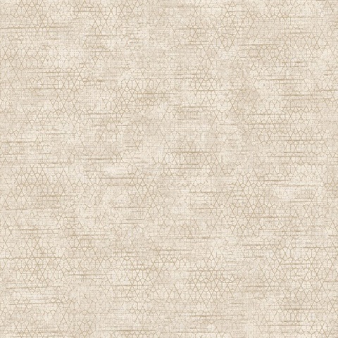 Elias Gold Gridline Faux Wallpaper