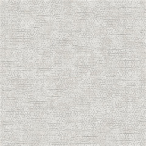 Elias Light Grey Gridline Faux Wallpaper