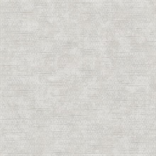 Elias Light Grey Gridline Faux Wallpaper