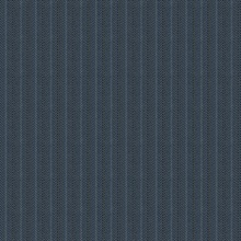Elkan Stripe Navy Blue Herringbone Wallpaper