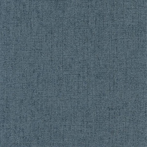 Ella Aqua Faux Fabric Commercial Wallpaper