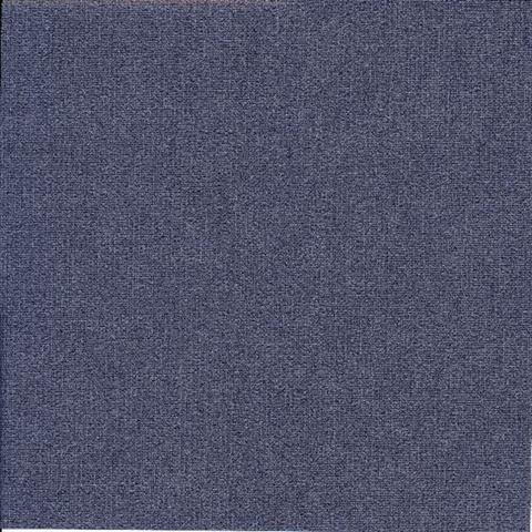 Ella Navy Blue Faux Fabric Commercial Wallpaper