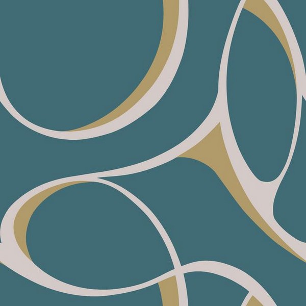 Elliptical Wallpaper | Y6200102 | Modern Designer Wallpaper