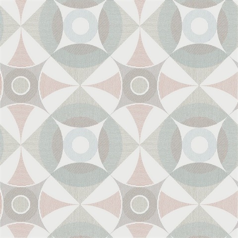 Ellis Multicolor Geometric Wallpaper