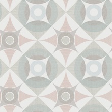 Ellis Multicolor Geometric Wallpaper