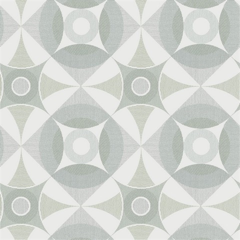 Ellis Sage Geometric Wallpaper