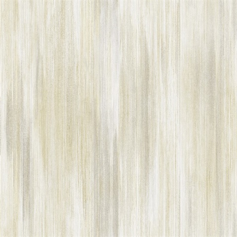 Elysian Wheat Ikat Wallpaper