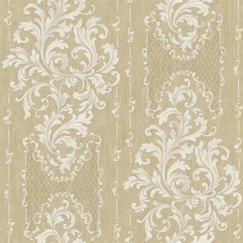 Embroidered Damask