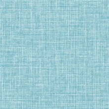 Emerson Aqua Crosshatch Wallpaper