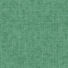 Emerson Green Faux Linen Textured Wallpaper