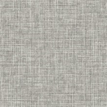 Emerson Grey Linen Wallpaper