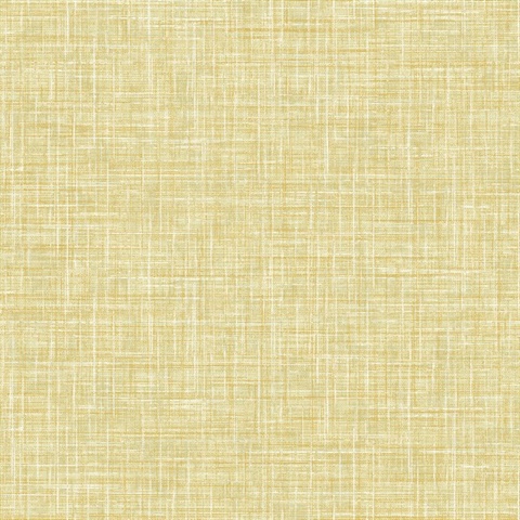 Emerson Yellow Crosshatch Wallpaper