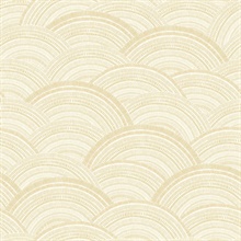 Encircle Yellow Geometric Wallpaper