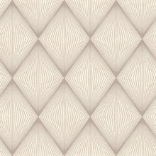 Enlightenment Taupe Diamond Geometric