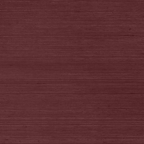 Enya Classic Dark Red Sisal Wallpaper