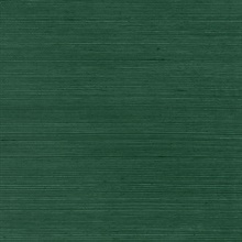 Enya Hunter Green Sisal Wallpaper