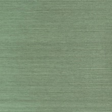 Enya Leaf Green Sisal Wallpaper