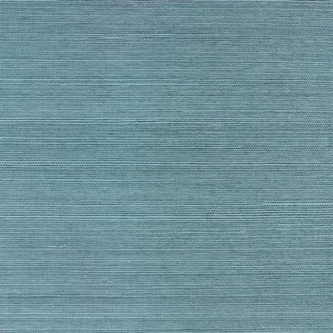 Enya Natural Sisal Teal Sisal Wallpaper