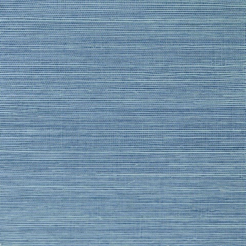 Enya Newbury Blue Sisal Wallpaper