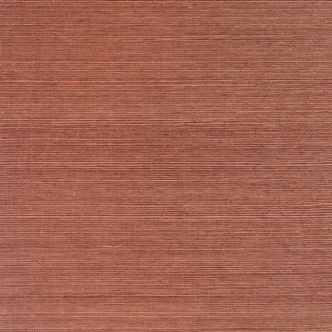 Enya Sienna Orange Sisal Wallpaper