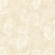 Eren Abstract Soft Beige Wallpaper