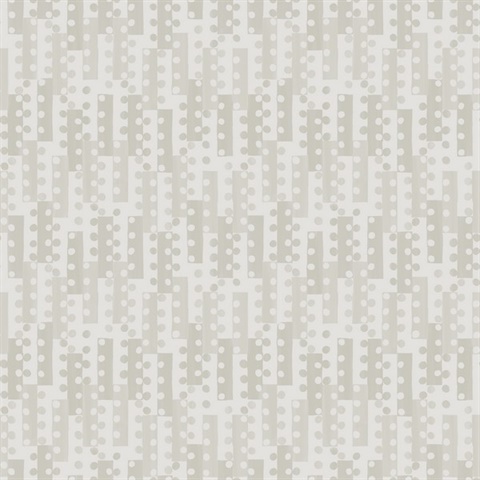 Erik Light Grey Building Blocks Wallpaper