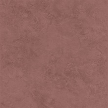 Escher Oxblood Red Plaster Textured Wallpaper