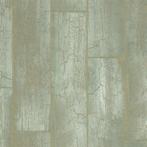 Esmee Green Wood Wallpaper